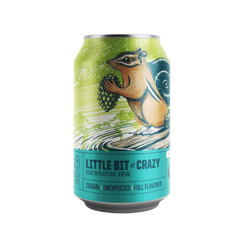 Crazy Mountain Little Bit of Crazy Session IPA