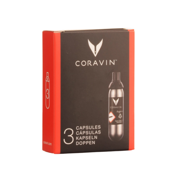 CORAVIN Argon Capsule 3 pack